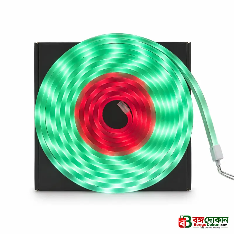 LED Neon RGB Magic Flexible Strip Light – App & IR Remote Controlled Smart Neon Rope Light with Music Sync, Timer & Dynamic Color Changing Features - বাংলাদেশে সেরা দাম ও স্পেসিফিকেশন - গ্যালারি