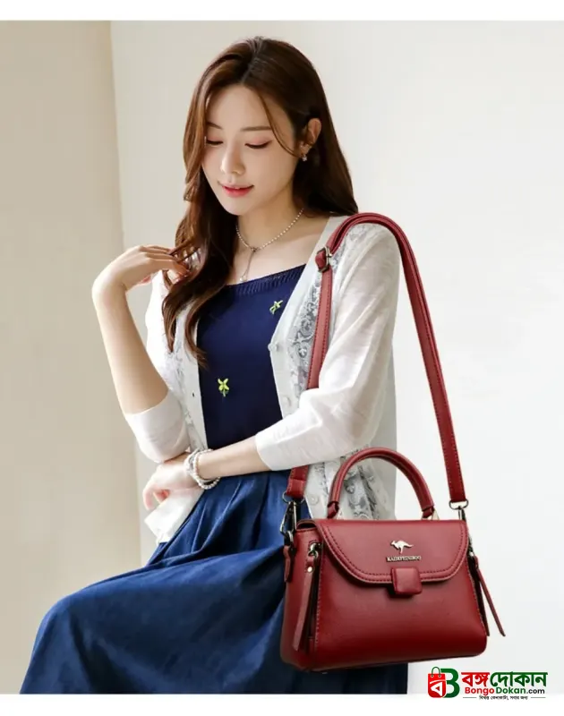 Luxury Designer Fashion High Quality Leather Kangaroo Handbag - বাংলাদেশে সেরা দাম ও আকর্ষণীয় কালেকশন - গ্যালারি