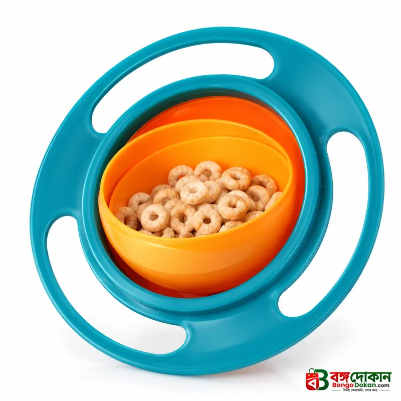 Magic Gyro Bowl 360-Degree Rotating Spill-Proof Baby Bowl – Universal Balance Anti-Spill UFO Bowl with Food-Grade BPA-Free PP Plastic, Easy to Clean Interactive Toddler Feeding Bowl - বাংলাদেশে সেরা দাম ও প্রিমিয়াম কালেকশন - গ্যালারি