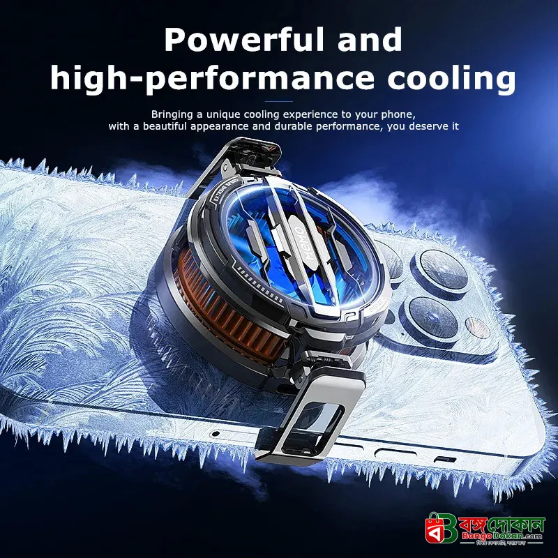 MEMO CX07 RGB Magnetic Mobile Cooling Radiator – 15W High-Power Semiconductor Phone Cooler, Fast Temperature Drop to 25°C, Vibrant RGB Lighting & Type-C Interface - বাংলাদেশে সেরা দাম ও স্পেসিফিকেশন - গ্যালারি