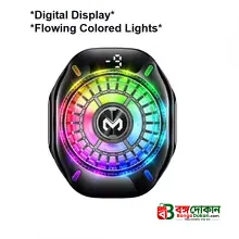 Memo CX10 Magnetic RGB Mobile Phone Cooler – Advanced Semiconductor Refrigeration, Fast 5000 RPM Silent Fan, Dual Magnetic & Clip-on Design, 10W-11W Cooling Power & Lightweight Portability - বাংলাদেশে সেরা দাম ও স্পেসিফিকেশন - গ্যালারি