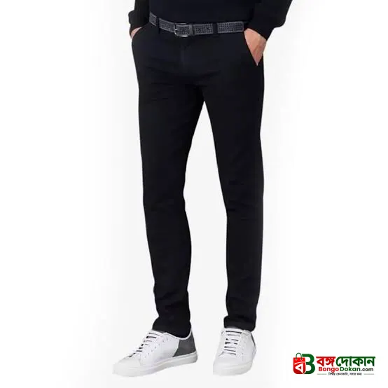 Men's Gabardine Pant (Black Color) - বাংলাদেশে সেরা দাম ও নতুন কালেকশন - গ্যালারি