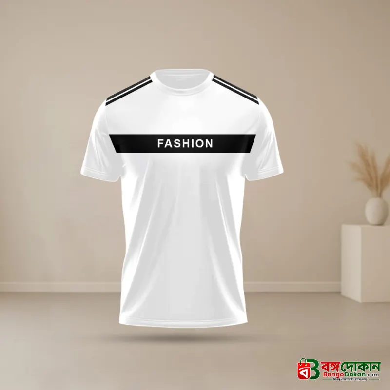Men's Half Slevee Stylish T-shirt - বাংলাদেশে সেরা দাম ও নতুন কালেকশন - গ্যালারি