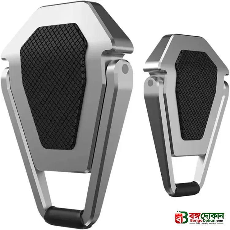 Mini Metal Foldable Laptop Stand (1 Pair) – Ergonomic Mini Desk Foot Riser, Non-Slip Silicone Support, Heat Dissipation & Portable Mount Holder for MacBook, Air, Pro, Lenovo & All Notebooks - বাংলাদেশে সেরা দাম ও স্পেসিফিকেশন - গ্যালারি