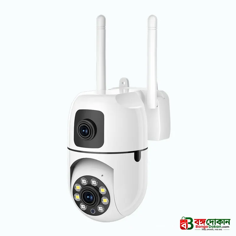 New V380 Mini Indoor PTZ Dual Lens 4MP HD Smart Home WiFi Security Camera – Baby Monitor with Night Vision, Two-Way Audio & Cloud Storage (SQ21-L) - বাংলাদেশে সেরা দাম ও প্রিমিয়াম কালেকশন - গ্যালারি