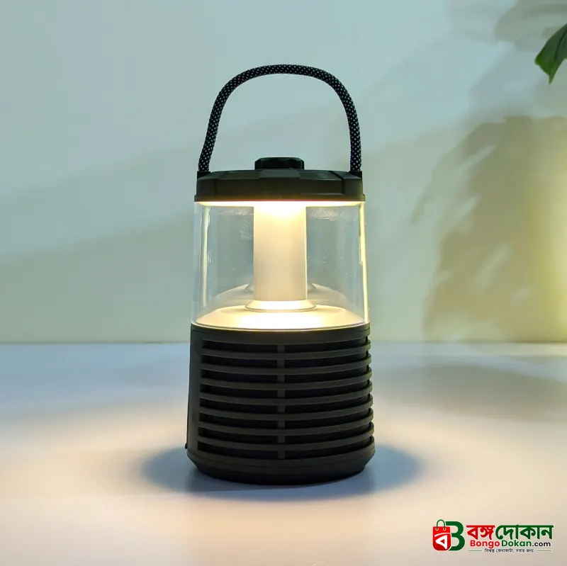 NewRixing NR-8018 3-in-1 Camping Lantern Wireless Speaker – LED Light, Power Bank, Bluetooth Speaker, FM Radio & TF Card Support for Outdoor Travel - বাংলাদেশে সেরা দাম ও স্পেসিফিকেশন - গ্যালারি