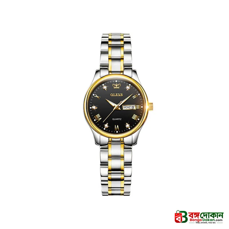 Olevs 5563 – Silver Women (black dial) - বাংলাদেশে সেরা দাম ও আকর্ষণীয় কালেকশন - গ্যালারি