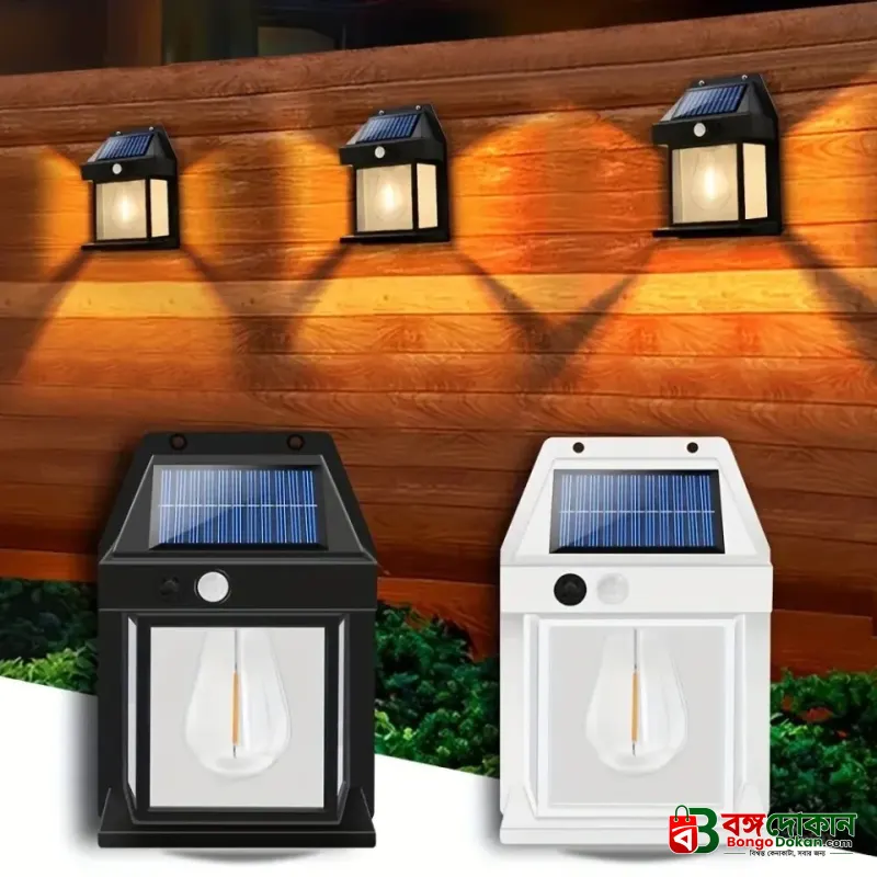 Outdoor Solar Wall Lamp  Wall Light Villa Lighting Night Light - বাংলাদেশে সেরা দাম ও স্পেসিফিকেশন - গ্যালারি