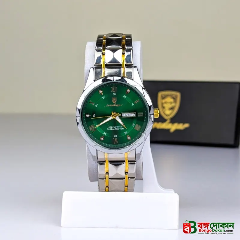 Poedagar Luxury Couple Watch (Water Resistant) - বাংলাদেশে সেরা দাম ও নতুন কালেকশন - গ্যালারি