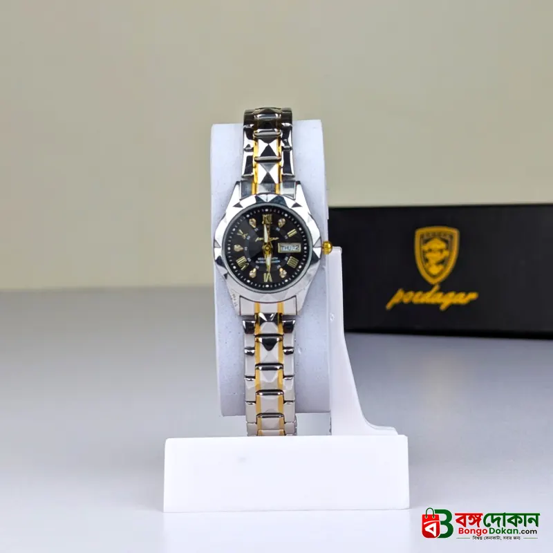Poedagar Luxury Couple Watch (Water Resistant) - বাংলাদেশে সেরা দাম ও নতুন কালেকশন - গ্যালারি