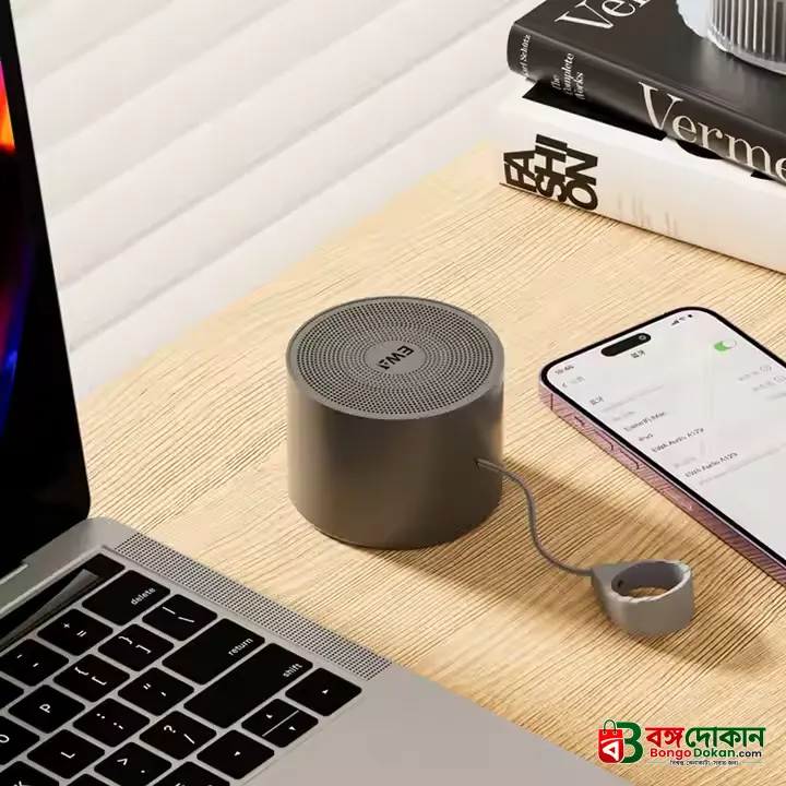 Portable Waterproof Bluetooth Speaker – 3W High-Power 360-Degree Surround Sound, Bluetooth 5.0, Built-in Mic & IPX5 Water-Resistant Design for Outdoor & Travel - বাংলাদেশে সেরা দাম ও স্পেসিফিকেশন - গ্যালারি