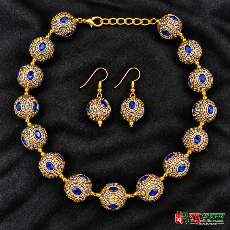 Premium Antique Turkish Ball Necklace Set - বাংলাদেশে সেরা দাম ও এক্সক্লুসিভ ডিজাইন - গ্যালারি