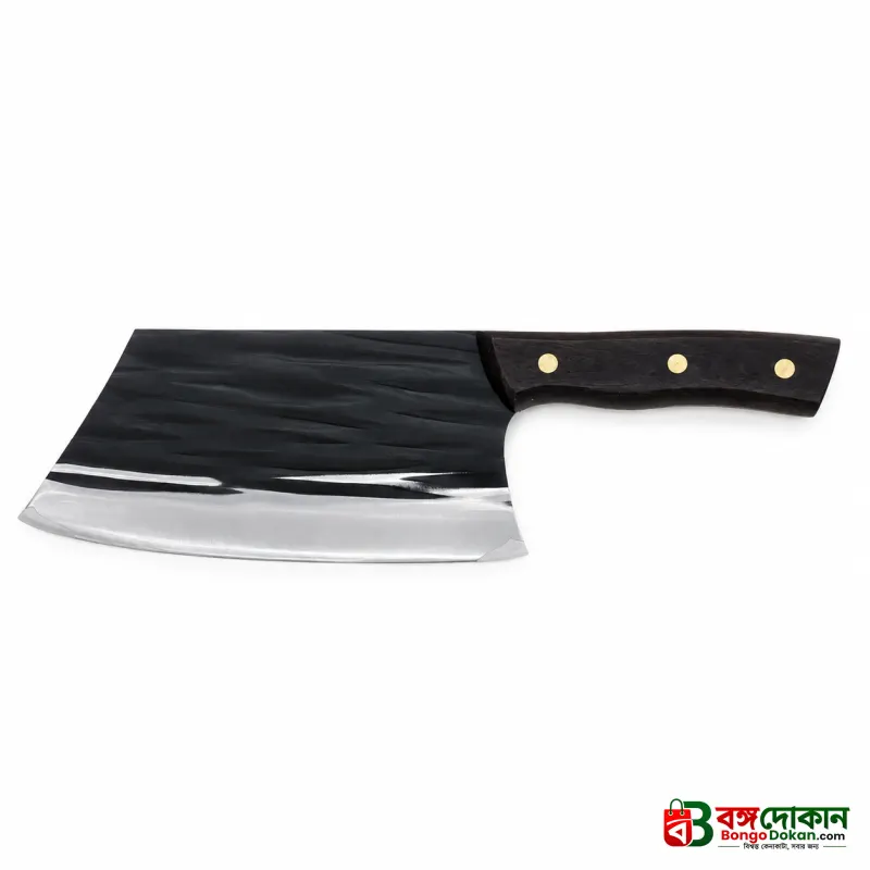 Premium Black Hammered Finish Kitchen Cleaver (Knife) - বাংলাদেশে সেরা দাম ও লাইফস্টাইল কালেকশন - গ্যালারি