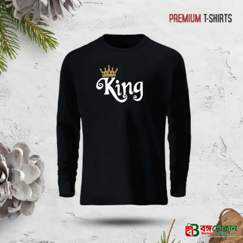 Premium calligraphy Full Sleeve T-Shirt  for men - বাংলাদেশে সেরা দাম ও নতুন কালেকশন - বাংলাদেশে সেরা অফার ও দাম