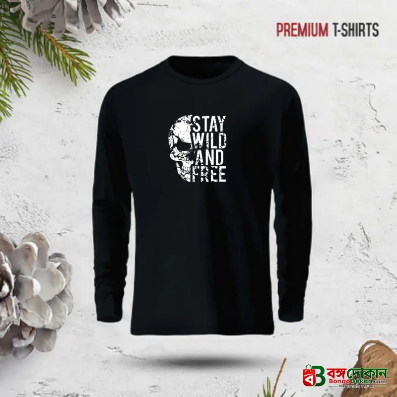 Premium calligraphy Full Sleeve T-Shirt  for men - বাংলাদেশে সেরা দাম ও নতুন কালেকশন - বাংলাদেশে সেরা অফার ও দাম