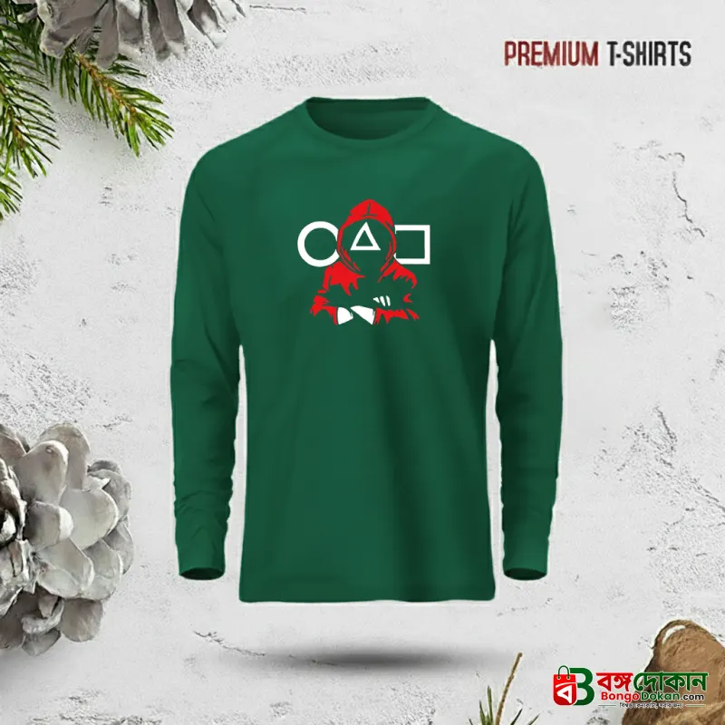 Premium calligraphy Full Sleeve T-Shirt  for men - বাংলাদেশে সেরা দাম ও নতুন কালেকশন - বাংলাদেশে সেরা অফার ও দাম