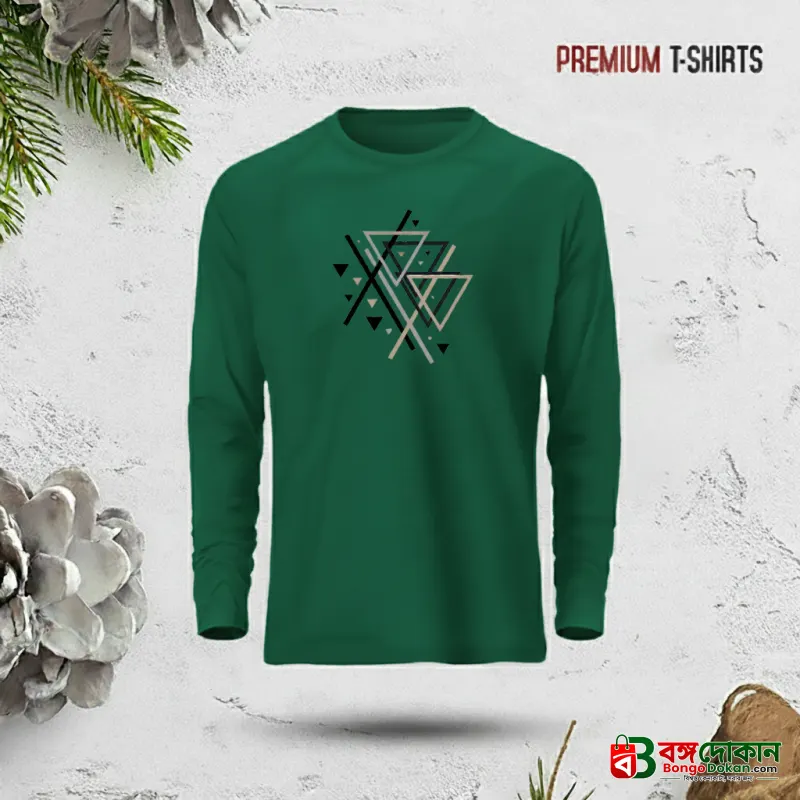 Premium calligraphy Full Sleeve T-Shirt  for men - বাংলাদেশে সেরা দাম ও নতুন কালেকশন - বাংলাদেশে সেরা অফার ও দাম
