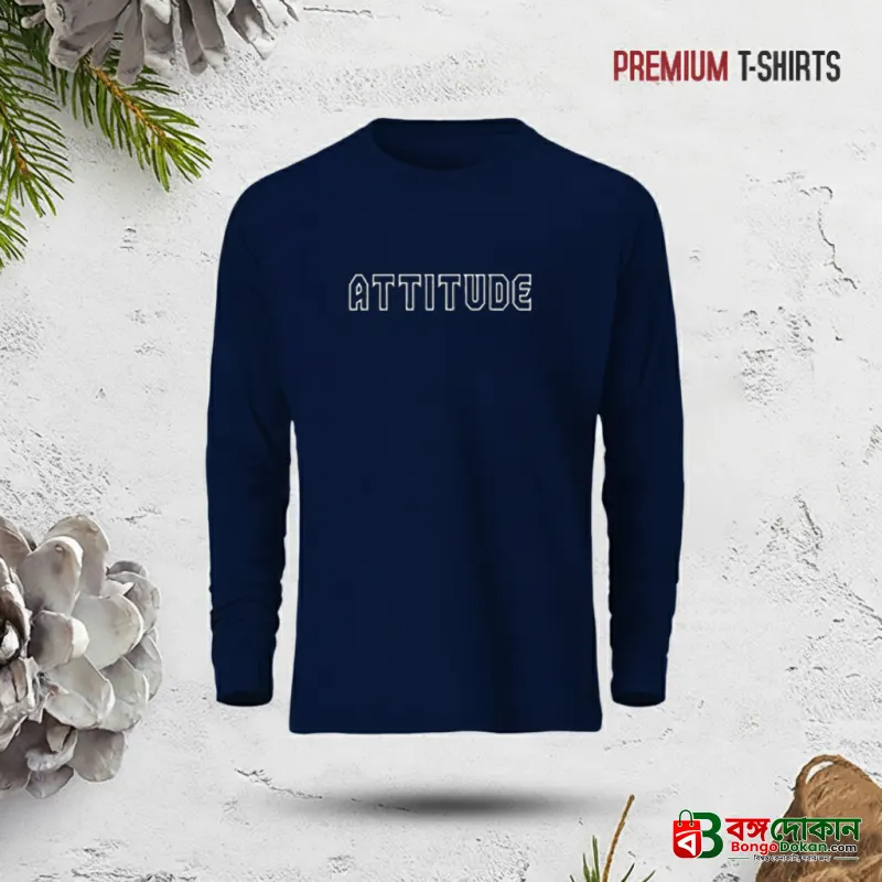 Premium calligraphy Full Sleeve T-Shirt  for men - বাংলাদেশে সেরা দাম ও নতুন কালেকশন - বাংলাদেশে সেরা অফার ও দাম