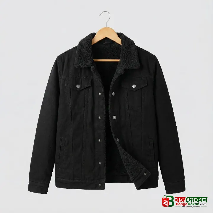 Premium Denim Sherpa Lined Jacket - বাংলাদেশে সেরা দাম ও উইন্টার কালেকশন - বাংলাদেশে সেরা অফার ও দাম