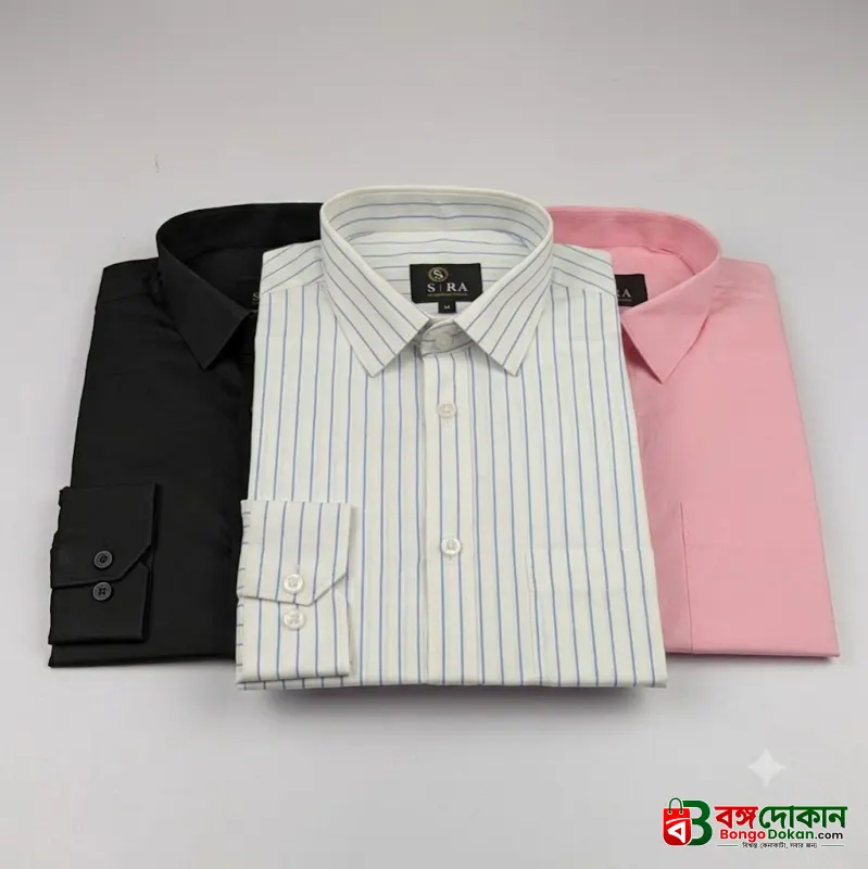 Premium Formal Shirt 3 Pcs Combo - বাংলাদেশে সেরা দাম ও নতুন কালেকশন - বাংলাদেশে সেরা অফার ও দাম