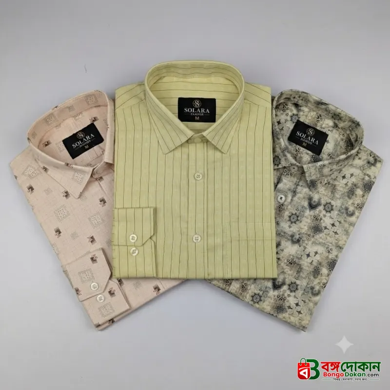 Premium Formal Shirt 3 Pcs Combo - বাংলাদেশে সেরা দাম ও নতুন কালেকশন - বাংলাদেশে সেরা অফার ও দাম