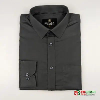 Premium Formal Shirt (Ash) - বাংলাদেশে সেরা দাম ও নতুন কালেকশন - গ্যালারি