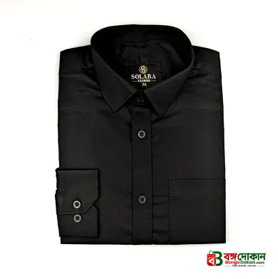 Premium Formal Shirt (Black) - বাংলাদেশে সেরা দাম ও নতুন কালেকশন - গ্যালারি