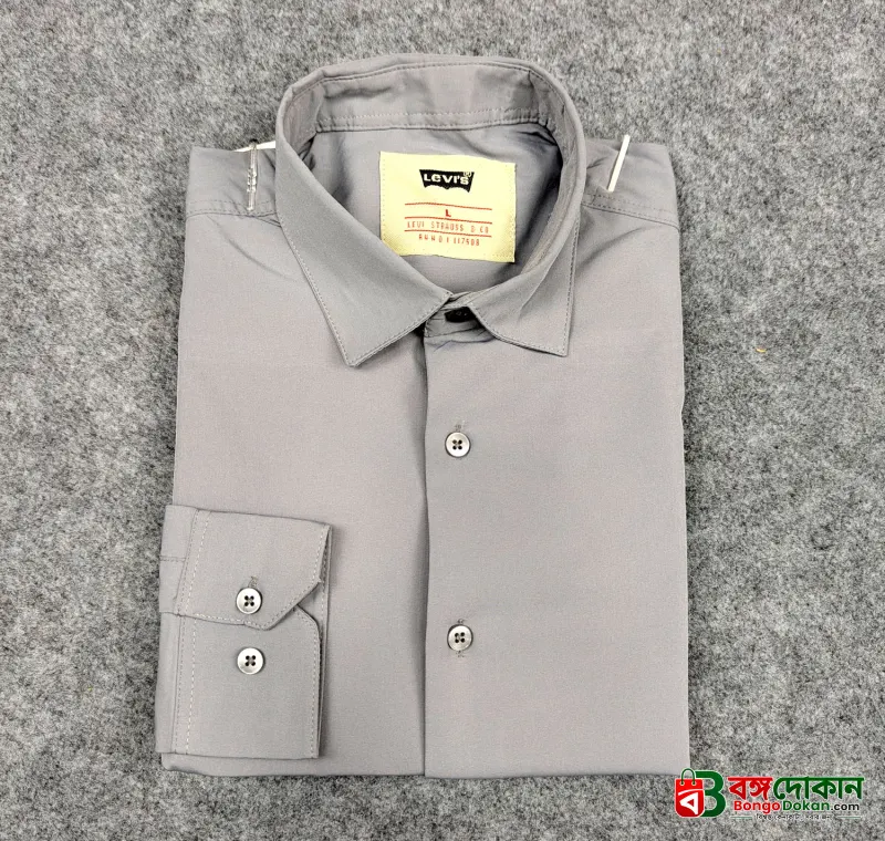 Premium Shirt & Pant Combo (Formal / Casual) (Ash & Black) - বাংলাদেশে সেরা দাম ও নতুন কালেকশন - গ্যালারি