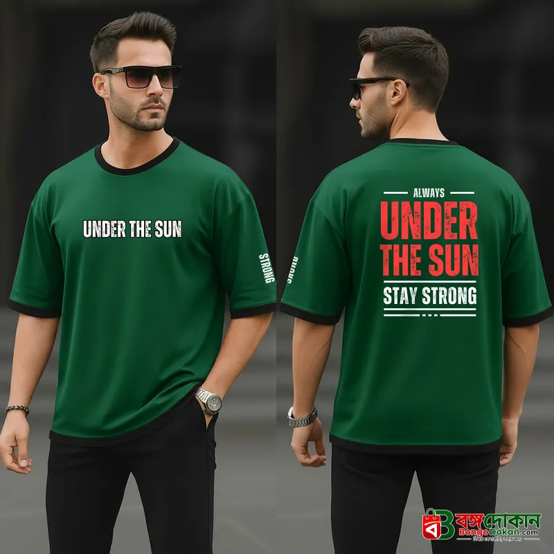 Premium Streetwear Drop Shoulder T-shirt for Men - বাংলাদেশে সেরা দাম ও নতুন কালেকশন - গ্যালারি