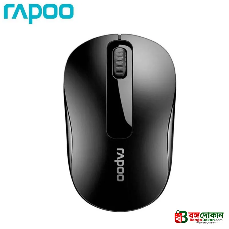 RAPOO M10 Plus 2.4GHz Wireless Optical Mouse – 1000 DPI Tracking, Ambidextrous Ergonomic Design, Nano USB Receiver & Up to 12-Month Battery Life - বাংলাদেশে সেরা দাম ও স্পেসিফিকেশন - গ্যালারি