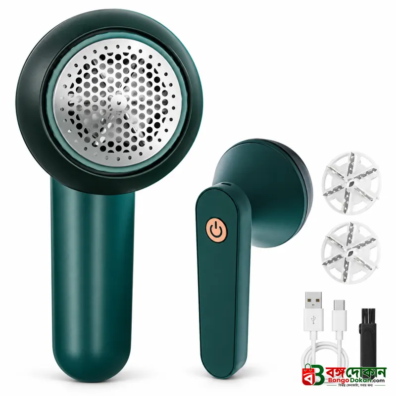Rechargeable Fabric Shaver & Lint Remover – Electric Fuzz Trimmer with Safe Mesh Cover, USB Charging & Multi-Purpose Clothes Bobble Remover - বাংলাদেশে সেরা দাম ও স্পেসিফিকেশন - গ্যালারি