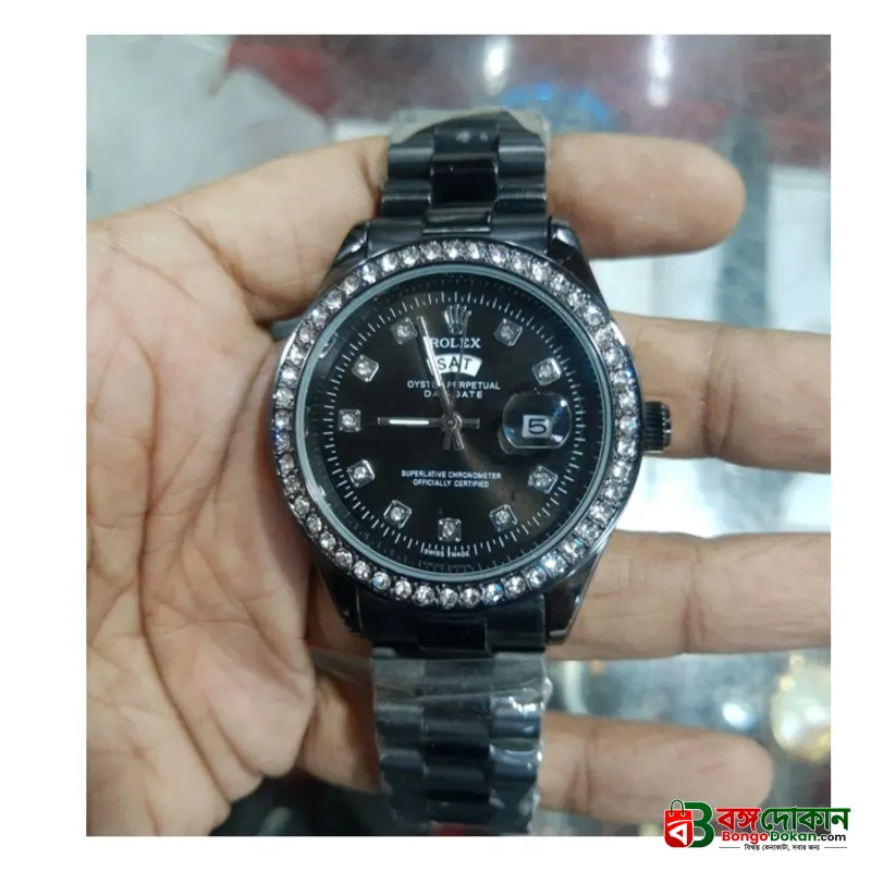 Rolex Quartz Movement Stainless Steel Analog Watch for Men - বাংলাদেশে সেরা দাম ও নতুন কালেকশন - গ্যালারি