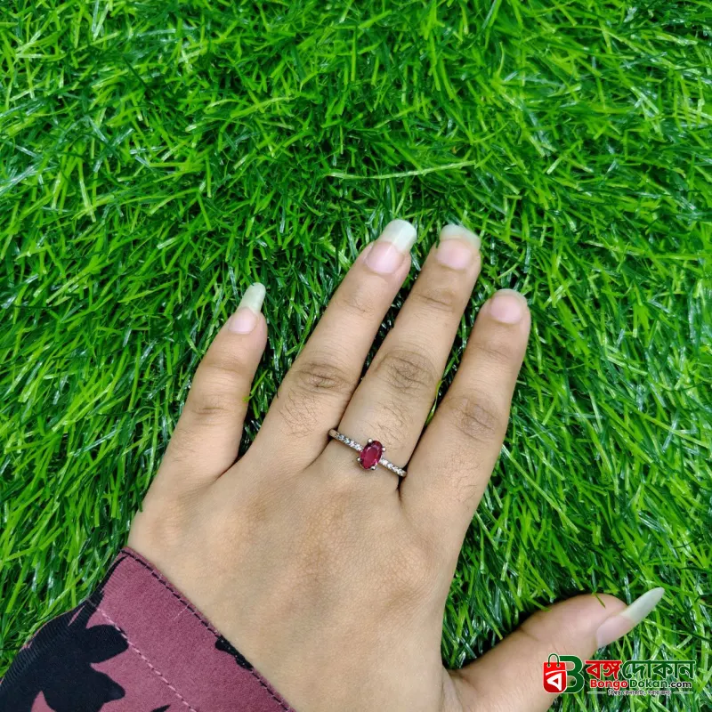 Sapphire Crystal Ring – Premium Silver Finish - বাংলাদেশে সেরা দাম ও এক্সক্লুসিভ ডিজাইন - গ্যালারি