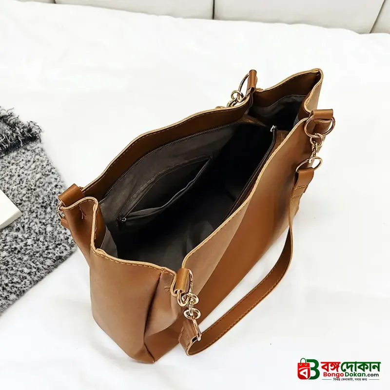 Signature Classic shoulder women's tote bags(maroon) - বাংলাদেশে সেরা দাম ও আকর্ষণীয় কালেকশন - গ্যালারি