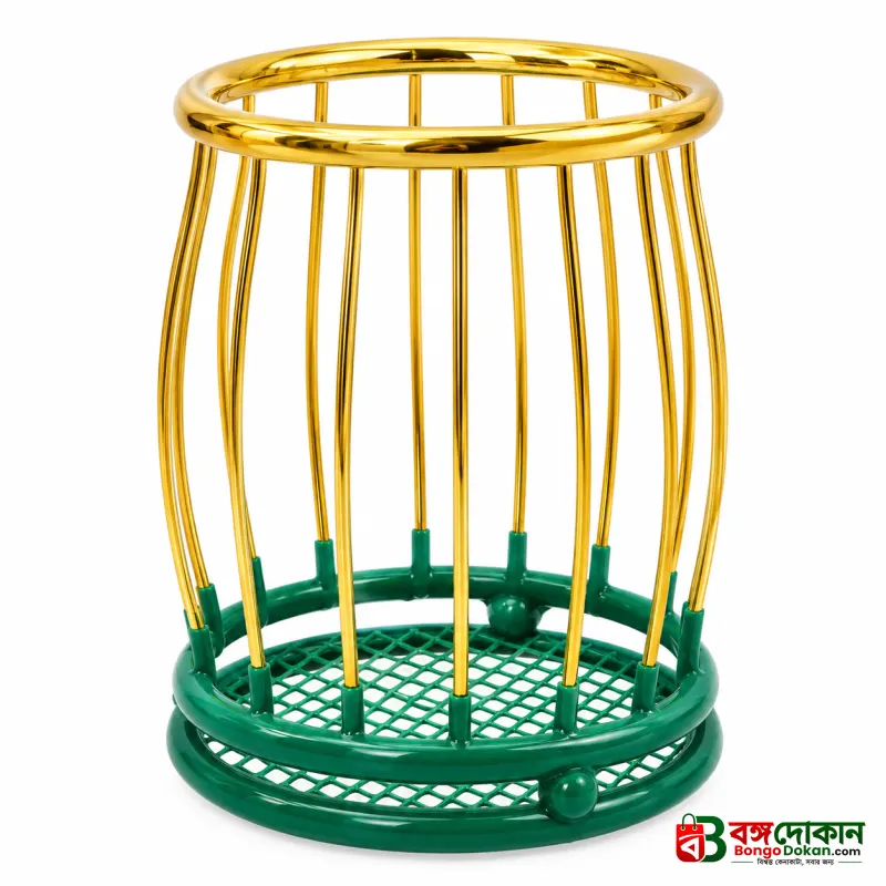 Single Heavy Duty Stainless Steel Kitchen Utensils Spoon Holder Stand (Golden) – Sustainable Tableware Organizer for Kitchen, Camping & Party - বাংলাদেশে সেরা দাম ও নতুন কালেকশন - গ্যালারি