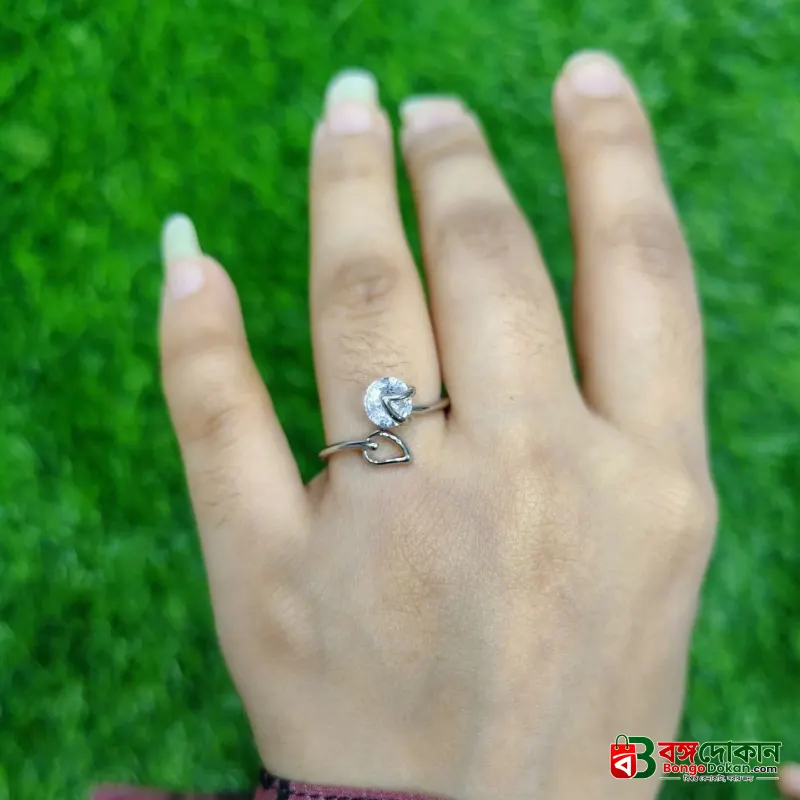 Spinning Heartstone Adjustable Ring - বাংলাদেশে সেরা দাম ও এক্সক্লুসিভ ডিজাইন - গ্যালারি