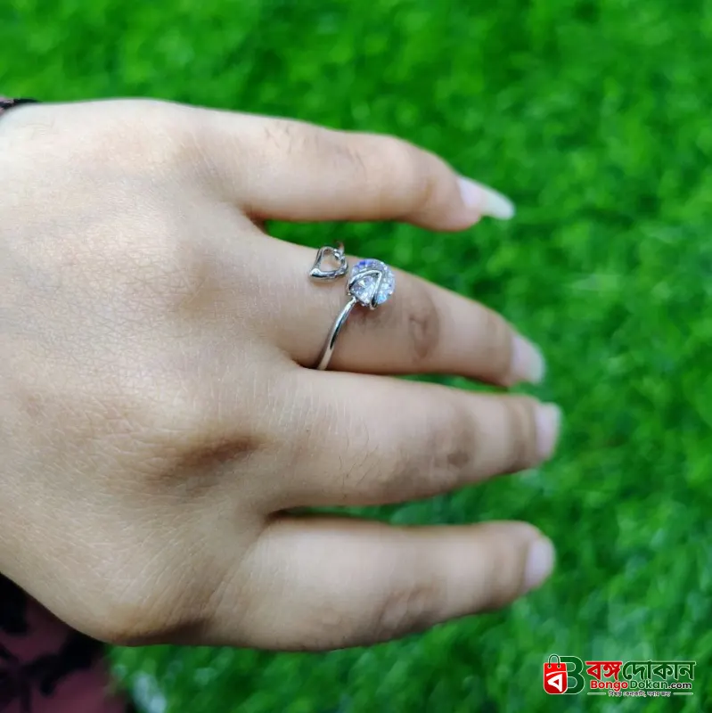 Spinning Heartstone Adjustable Ring - বাংলাদেশে সেরা দাম ও এক্সক্লুসিভ ডিজাইন - গ্যালারি