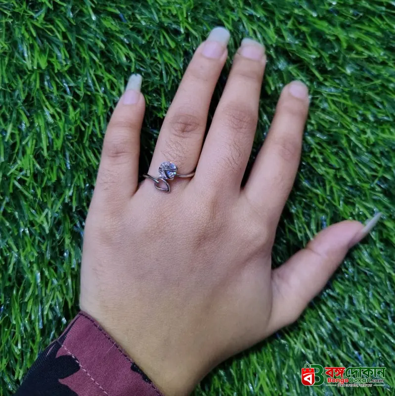 Spinning Heartstone Adjustable Ring - বাংলাদেশে সেরা দাম ও এক্সক্লুসিভ ডিজাইন - গ্যালারি