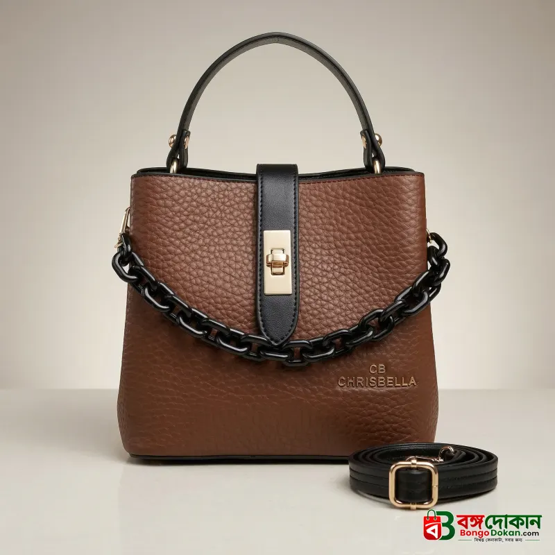 Synthetic Leather Women's Satchel Bag | Ladies Purse Handbag | Handheld Bag | Sling Women bags - বাংলাদেশে সেরা দাম ও আকর্ষণীয় কালেকশন - বাংলাদেশে সেরা অফার ও দাম