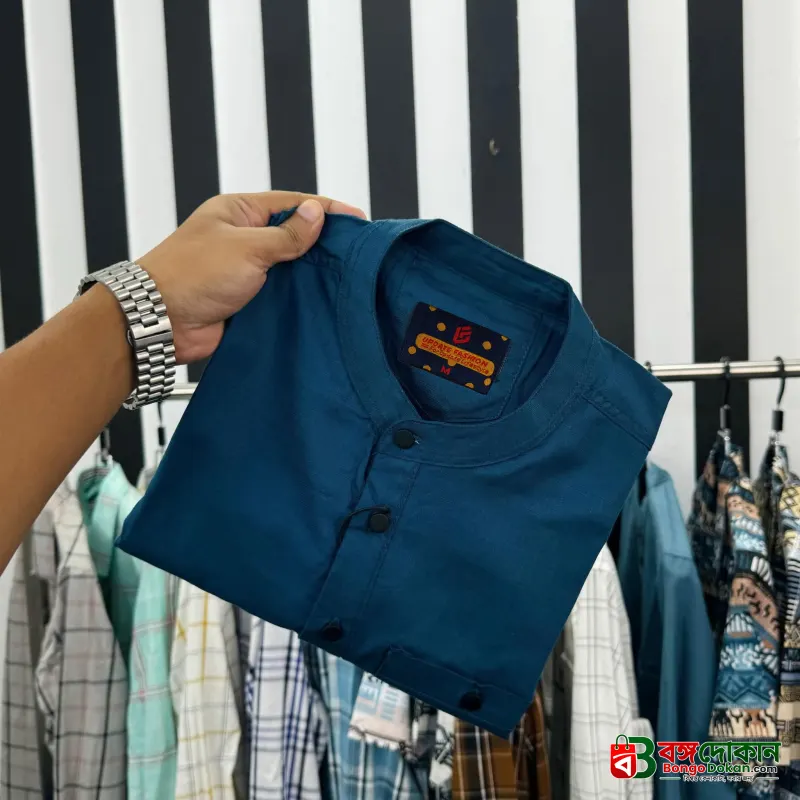 Traditional Full sleeves katua ( Petrol) - বাংলাদেশে সেরা দাম ও নতুন কালেকশন - বাংলাদেশে সেরা অফার ও দাম