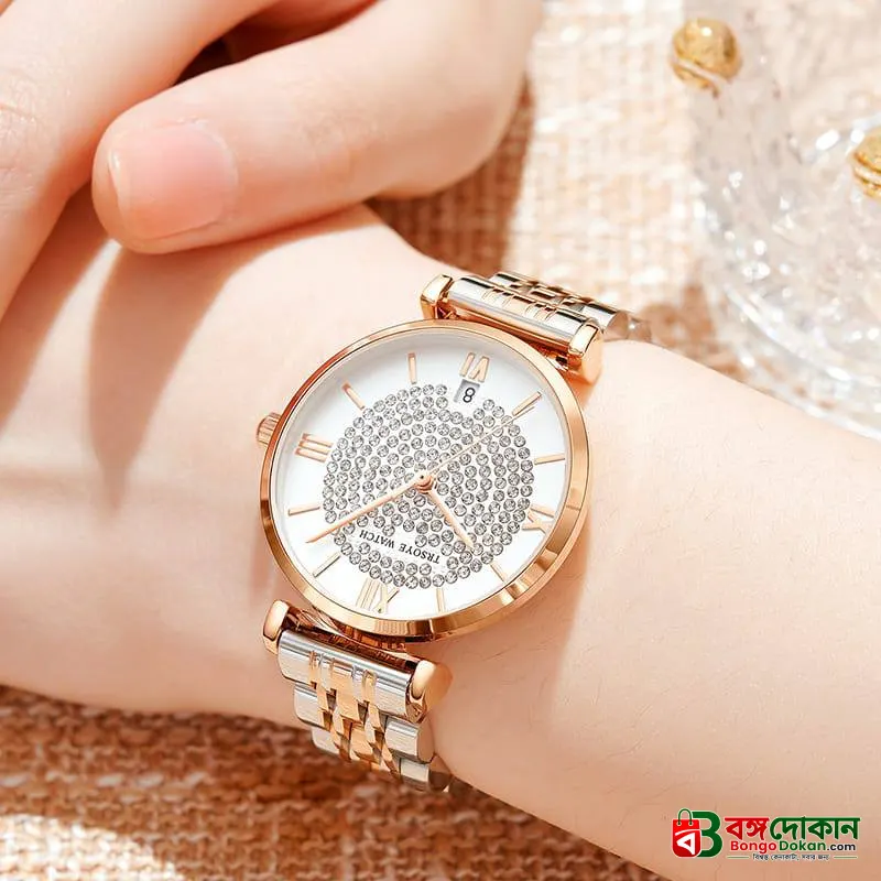 Trsoye Women's Two-Tone Chain Watch - বাংলাদেশে সেরা দাম ও আকর্ষণীয় কালেকশন - গ্যালারি