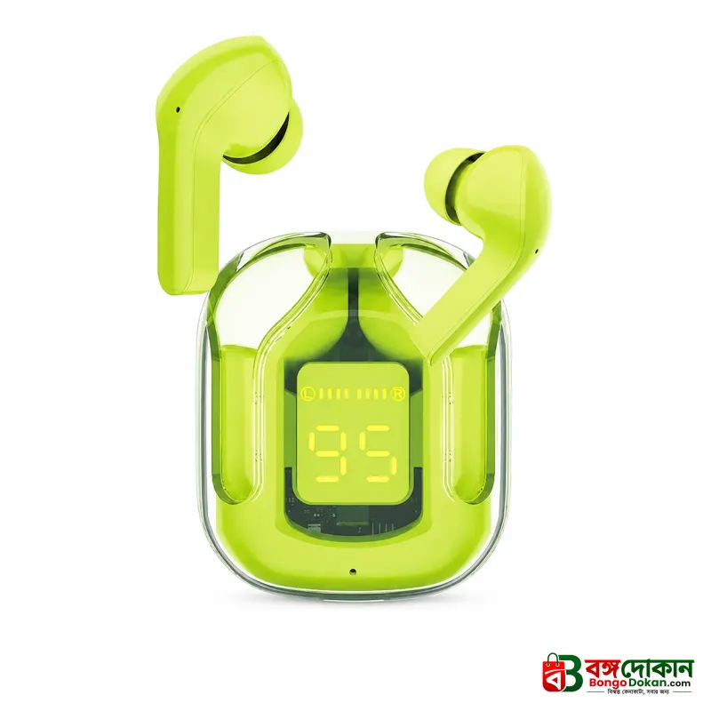 Ultrapods Pro Transparent True Wireless Earbuds – Bluetooth 5.3 TWS with Smart LED Display, ANC Noise Cancellation & IPX4 Waterproof - বাংলাদেশে সেরা দাম ও স্পেসিফিকেশন - গ্যালারি