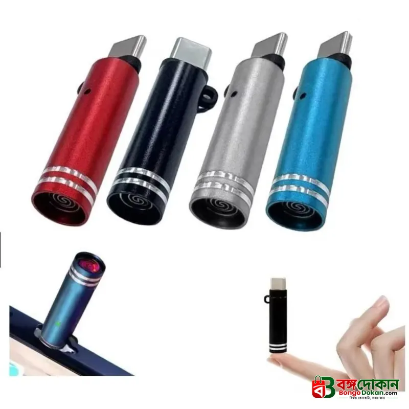 USB-C Mini Flameless Lighter (Tungsten Wire, Blow-to-Ignite) – Portable Windproof Electronic Lighter, Type-C Direct Plug-in & Auto Shut-Off Safety Design - বাংলাদেশে সেরা দাম ও স্পেসিফিকেশন - গ্যালারি