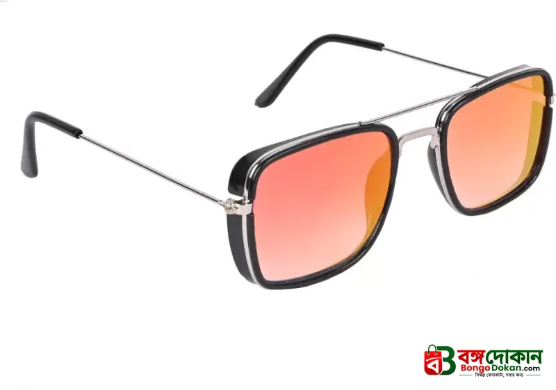 UV Protection Rectangular Sunglasses (Free Size)  (For Men & Women, Red) - বাংলাদেশে সেরা দাম ও আকর্ষণীয় কালেকশন - গ্যালারি