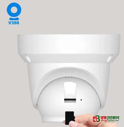 V380 Full HD Q1 360 Degree WiFi IP Security Mini Camera – 3MP Indoor Dome CCTV with Night Vision, Two-Way Audio, Motion Detection & Remote Monitoring - বাংলাদেশে সেরা দাম ও এক্সক্লুসিভ ডিজাইন - গ্যালারি