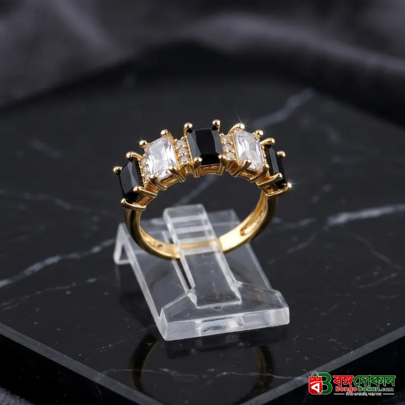 vibrant gold ring adorned with colorful gemstones. - বাংলাদেশে সেরা দাম ও এক্সক্লুসিভ ডিজাইন - বাংলাদেশে সেরা অফার ও দাম
