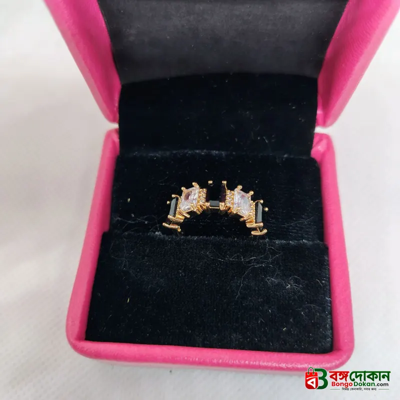 vibrant gold ring adorned with colorful gemstones. - বাংলাদেশে সেরা দাম ও এক্সক্লুসিভ ডিজাইন - গ্যালারি