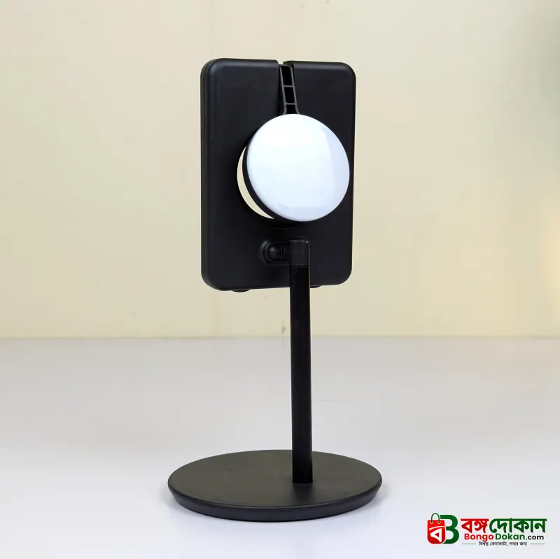Video Call Light Stand – Adjustable Desktop Ring Light with Phone Holder for Live Streaming, Online Meetings, TikTok & Video Recording - বাংলাদেশে সেরা দাম ও এক্সক্লুসিভ ডিজাইন - গ্যালারি