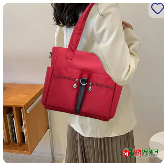 Women Casual Large Capacity Waterproof Oxford Cloth Bag (maroon) - বাংলাদেশে সেরা দাম ও আকর্ষণীয় কালেকশন - গ্যালারি