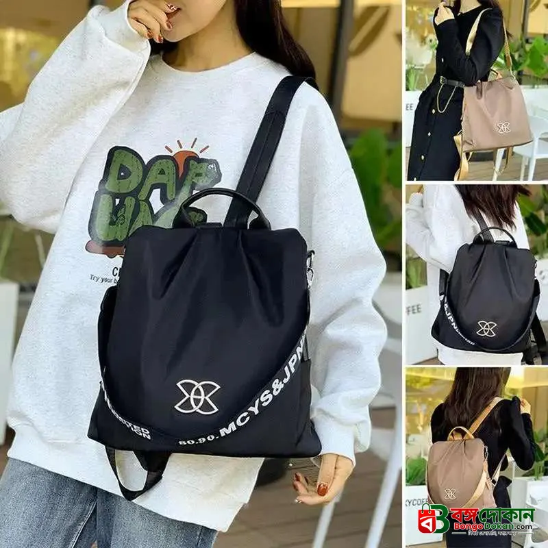 Women Large Capacity Outdoor Tote Bag (Black) - বাংলাদেশে সেরা দাম ও আকর্ষণীয় কালেকশন - গ্যালারি
